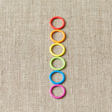 Cocoknits Colored Ring Stitch Markers - Original