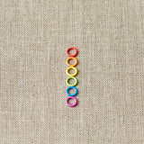 Mini Colored Ring Stitch Markers by Cocoknits