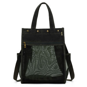 della Q Maker's Tall Mesh Tote