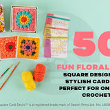 The Granny Square Flowers Card Deck: 50 Mix and Match Designs by Claire Montgomerie