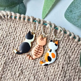Knit & Purr Cat Stitch Markers