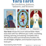 Yarn Tarot: For Crocheters, Knitters, Spinners, and Weavers (Modern Tarot Library)