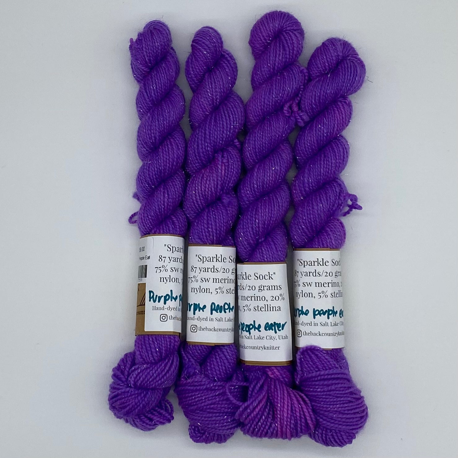 Sparkle Sock Minis by The Backcountry Knitter