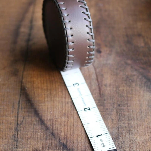 NNK Press Hand-Stitched Leather Tape Measures