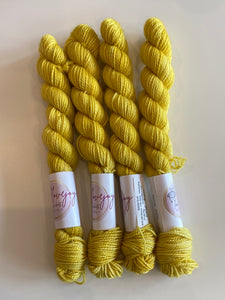 Silver Stellina Minis by LoveJoy Fibers
