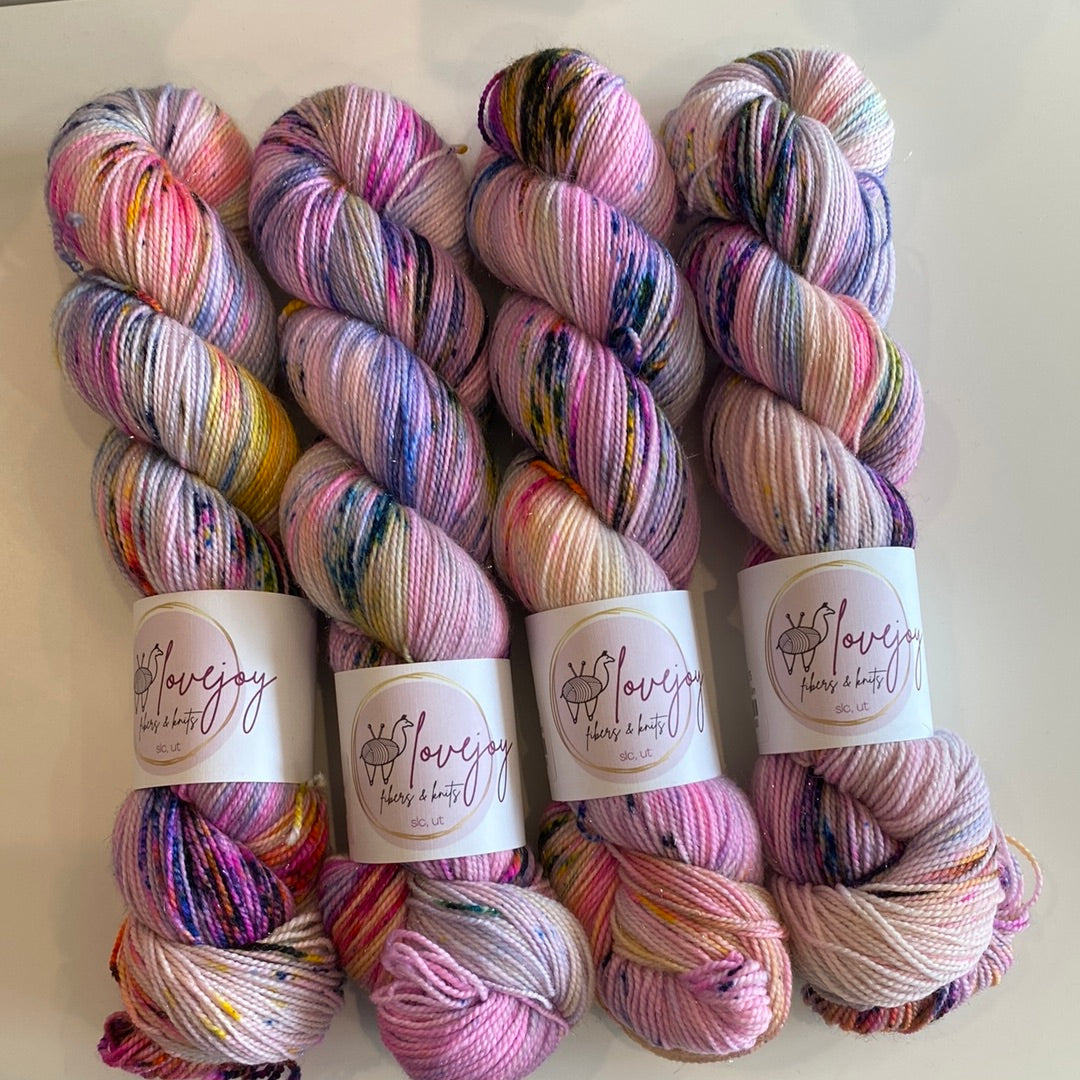 Lovejoy Fibers Sparkle Sock