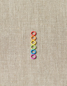 Mini Colored Ring Stitch Markers by Cocoknits