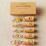 Flight of Stitch Markers by Cocoknits