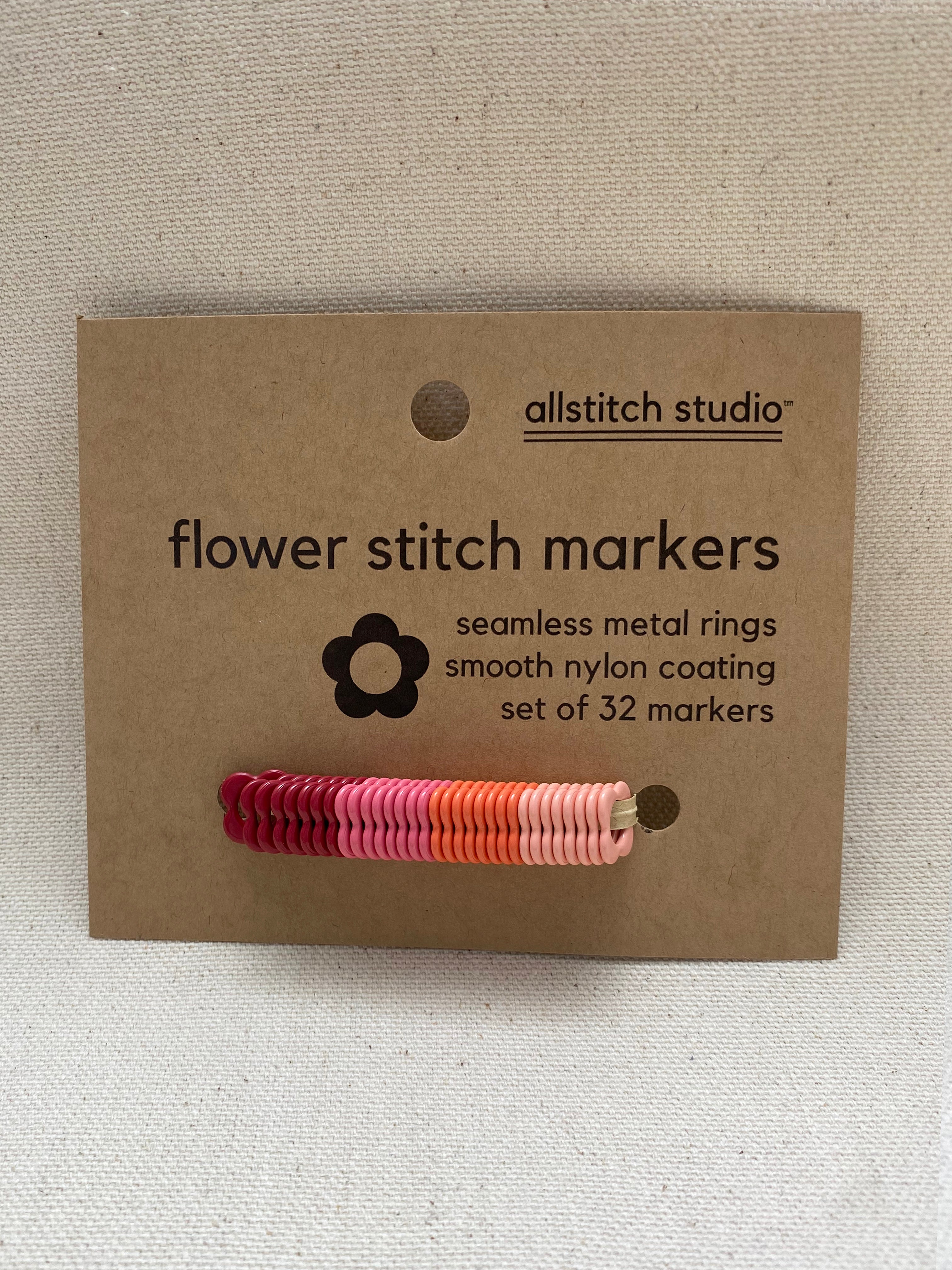 Small Flower Stitch Markers – Allstitch Studio