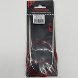 32" Circular Knit Red Stainless Steel Needles by ChiaoGoo