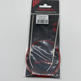 32" Circular Knit Red Stainless Steel Needles by ChiaoGoo