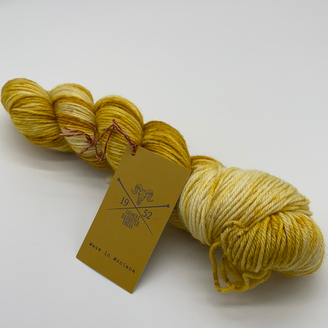 Squish Worsted by The Farmer's Daughter Fibers